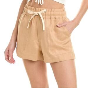 NWOT A.L.C. Billy II Linen Taupe/Light Brown Shorts – Sz 14